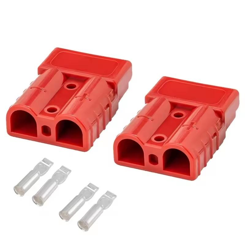 2PCS For Anderson Connector Plug Electric Forklift EV Car Battery Quick Connect Disconnect Power 50A 120A 175A 350A 600V Plug
