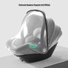 Expanded Mosquito Net Cover for Child Safety Seat - Dense Insect Protection