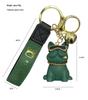 Trendy Bulldog Resin Keychain: Cute Puppy Pendant for Cars & Backpacks, Perfect Gift