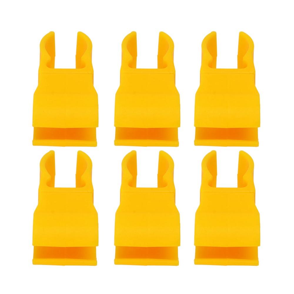 10PCS Plastic Football Training Flag Pole Clip Swivel Clips Connector Clip Agility Poles Clip Buckle Football Flag Pole Buckle