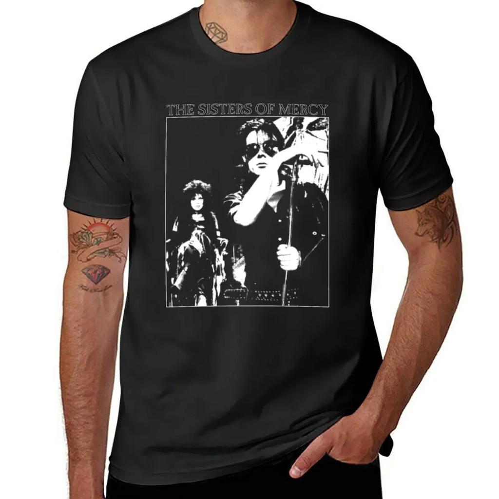 The Sisters Of Mercy T-Shirt Summer Tops Oversizeds Shirts Graphic Tees T Shirts for Men Graphic