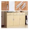 KAK Aluminum Alloy  Kitchen Handles Drawer Pulls Cupboard Cabinets Knobs Door Modern Wardrobe Handle for Furniture Door Hardware