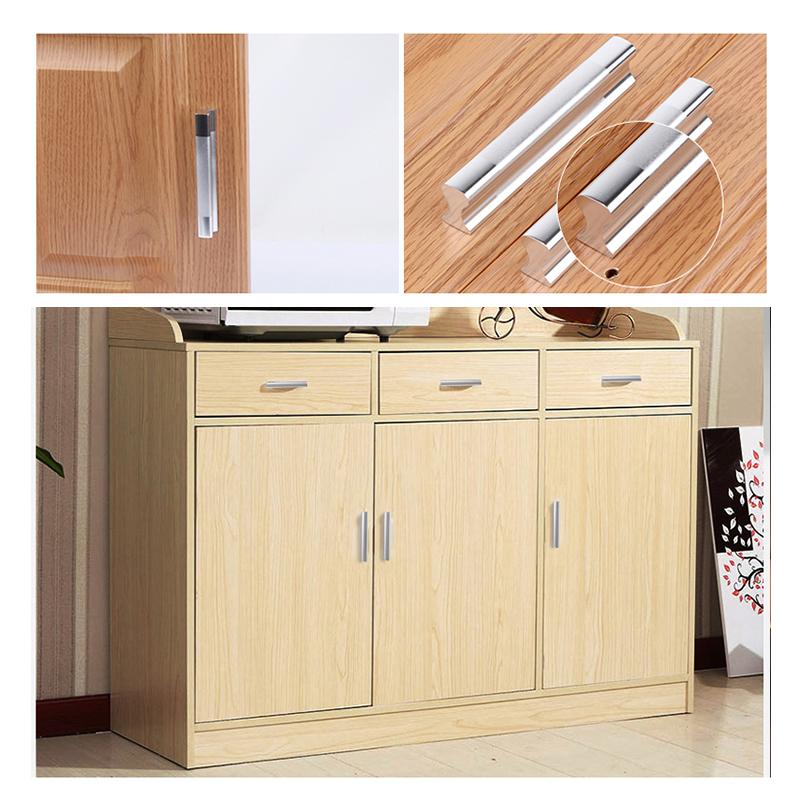 KAK Aluminum Alloy  Kitchen Handles Drawer Pulls Cupboard Cabinets Knobs Door Modern Wardrobe Handle for Furniture Door Hardware