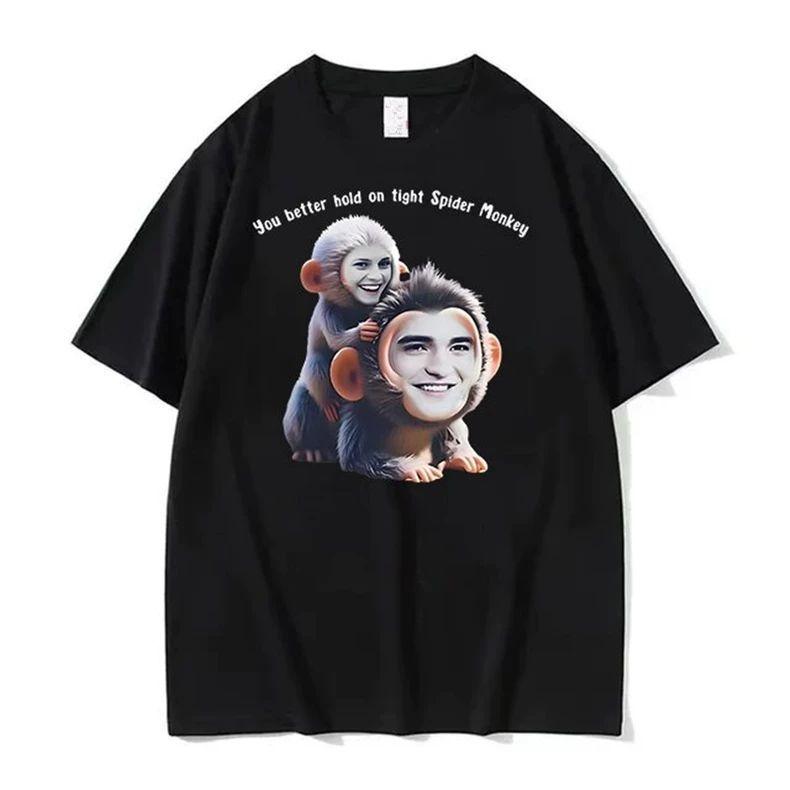 

Одежда Города Сумерек Мужская Женская Осенняя Футболка Харадзюку Винтажная С Коротким Рукавом Свободная Повседневная Фитнес Удобный Y2k Топ 4XL