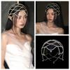 Luxury Pearls Hairband Handmade Boho Headband Chic Pearls Head Chain  Head Accessories