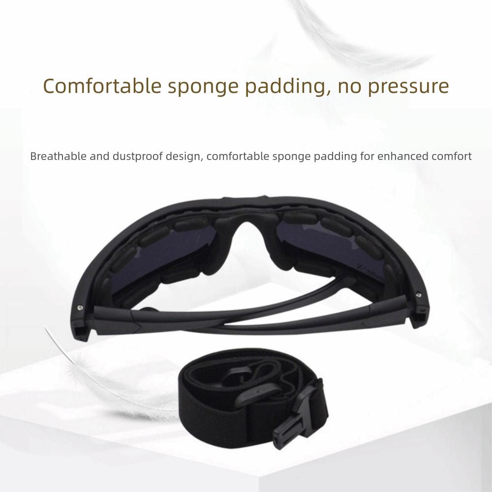 UV Sandproof Cycling Sunglasses Full Frame Windproof Glasses Outdoor Sport Goggle  Cycling