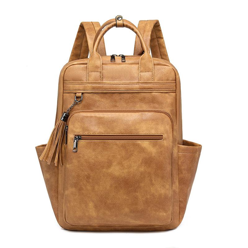 

Ladies Backpacks, Pu Large-capacity Business Bags, Computer Backpacks, Retro Backpacks, Women s Bags