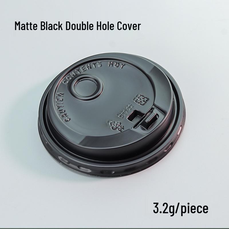 Double-Layer Paper Milk Tea & Coffee Cups with Lids - 500ml & 700ml