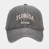 New retro personalized washed old letter embroidered baseball cap men's and women's outdoor sports sunshade sunscreen cap