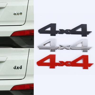 Accesorii pentru mașină Metal 3D 4x4 Auto Autocolant Emblemă Insigna