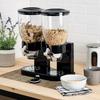 Countertop Cereal Dispenser 2L Large Airtight Container Grain Dispenser Sealed Dry Food