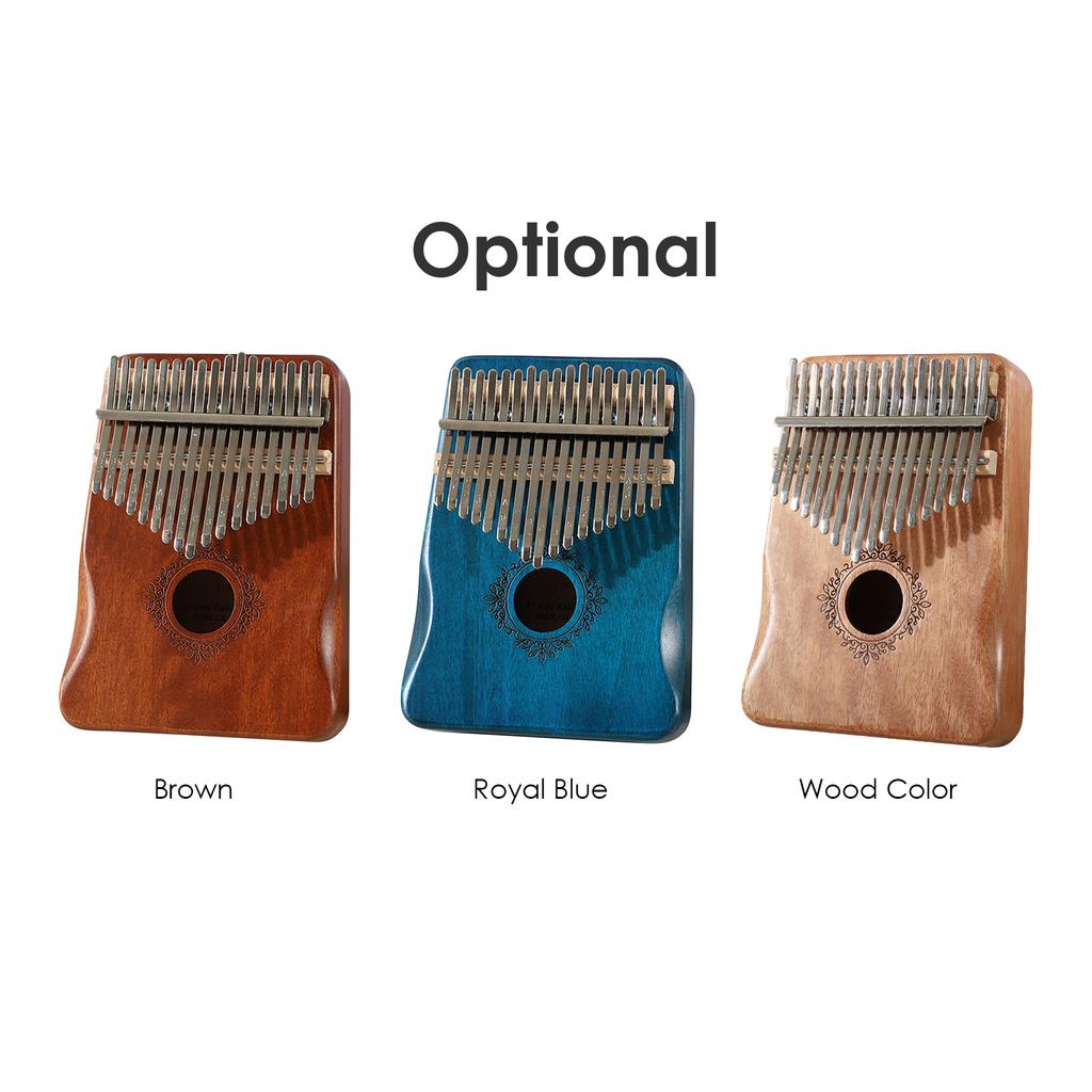 Daumenklavier, 17 Tasten, Musikinstrumente, tragbares Fingerklavier, Geschenke für Kinder und Erwachsene, Anfänger