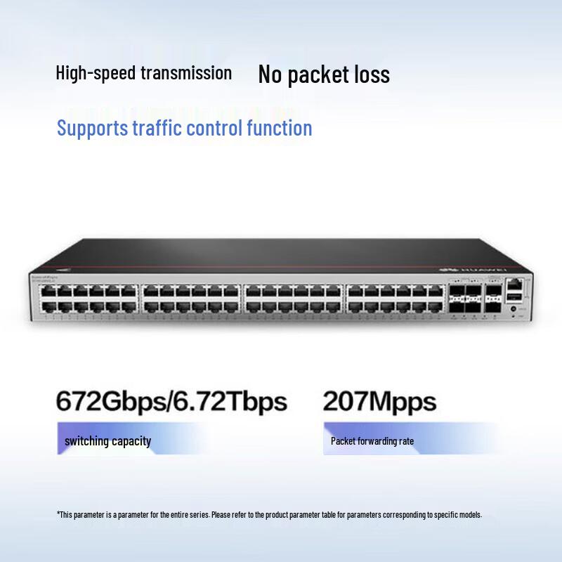 Huawei Kunling 48-Port Gigabit + 4-Port 10G Managed Ethernet Switch