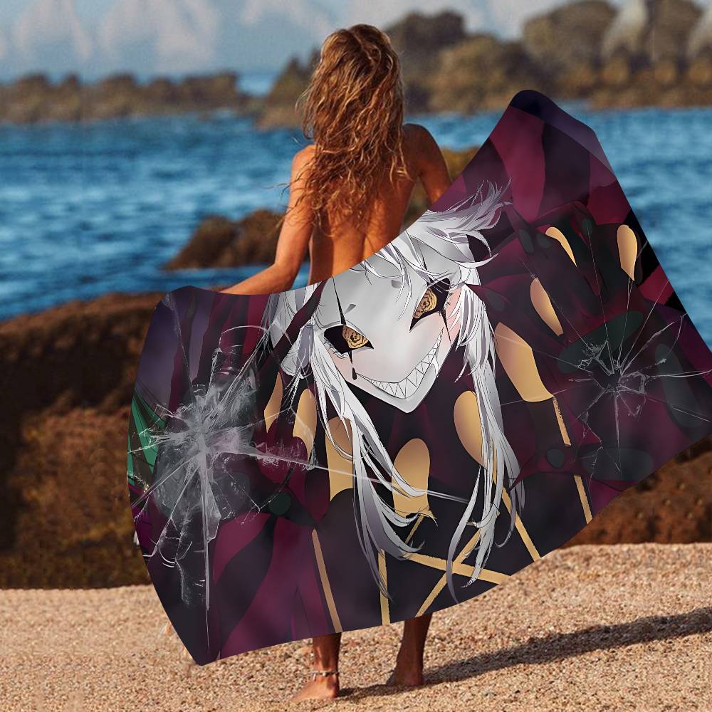 The Freak Circus Funny Game Microfiber Blanket Quick Drying Beach Towels Oversized Printing Super Absorbent Pool Towel Blanket