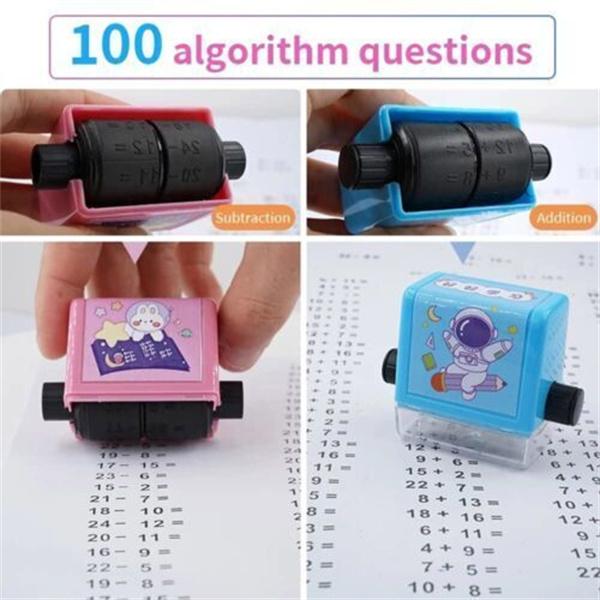 Roller Digital Teaching Stamp Within 100 Teaching Math Addition Practice Questions