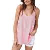 Vest Fashion Casual Lace Up Wavy Sleeveless Pullover