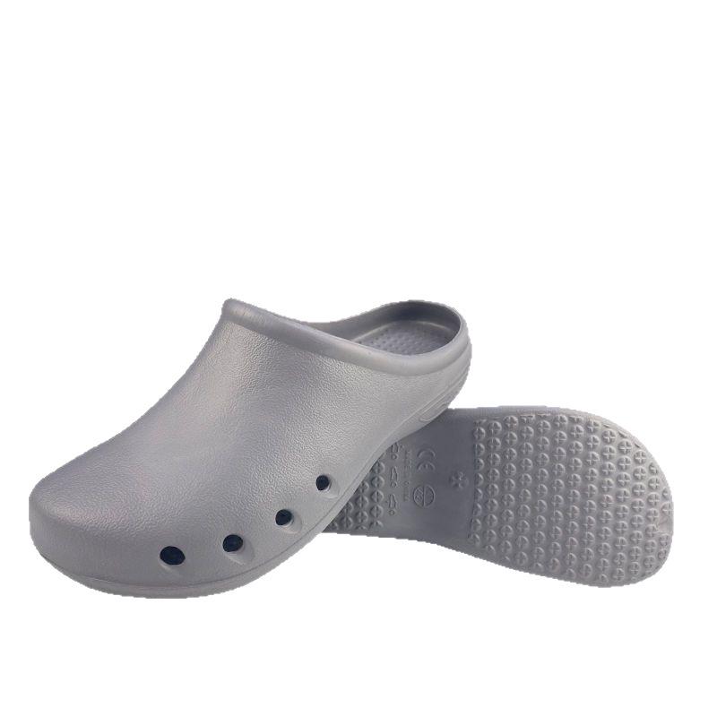 Non-Slip Closed Toe Surgical Slippers: Lab & Operating Room Protective Footwear for Nurses