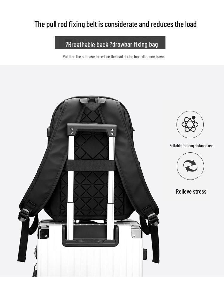 15.6-Inch Laptop Backpack for Men and Women – Sturdy, Casual, Student-Friendly Design