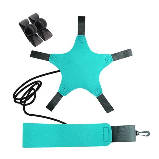 Rugby Ball Catching Trainer American Football Receiving Training Aid, Volleyball Practice Hand Shape Device Corrector, with Palm Band Portable
