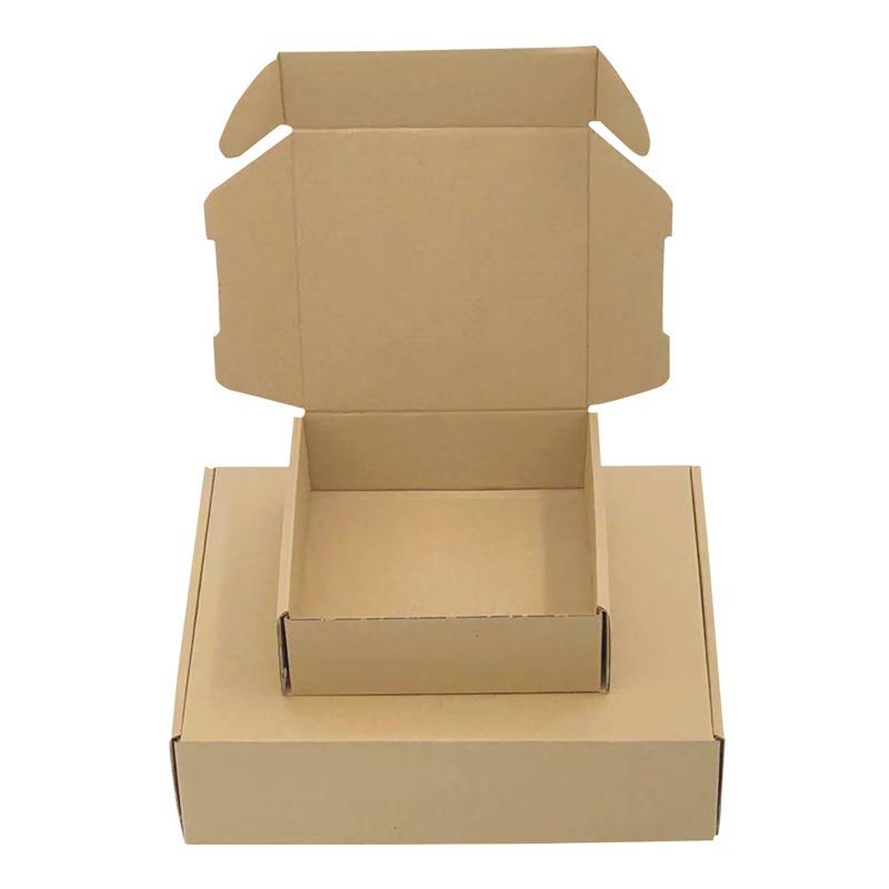 20 Stück Braune Papierbox Extra Stabil Hochwertige Box Kraft Verpackungskarton Hochzeitsparty Geschenk Schokolade Süßigkeit Event Geschenkbox