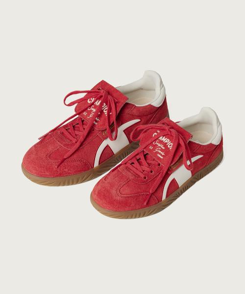 [Champion] T Trainer Sneakers Red CHPW261HFSN095RD