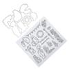 Przezroczysty Stempel do Tworzenia Pieczęci TPR Forma do Tworzenia Stempli Tłoczony Papier do Scrapbookingu Materiały do Rękodzieła