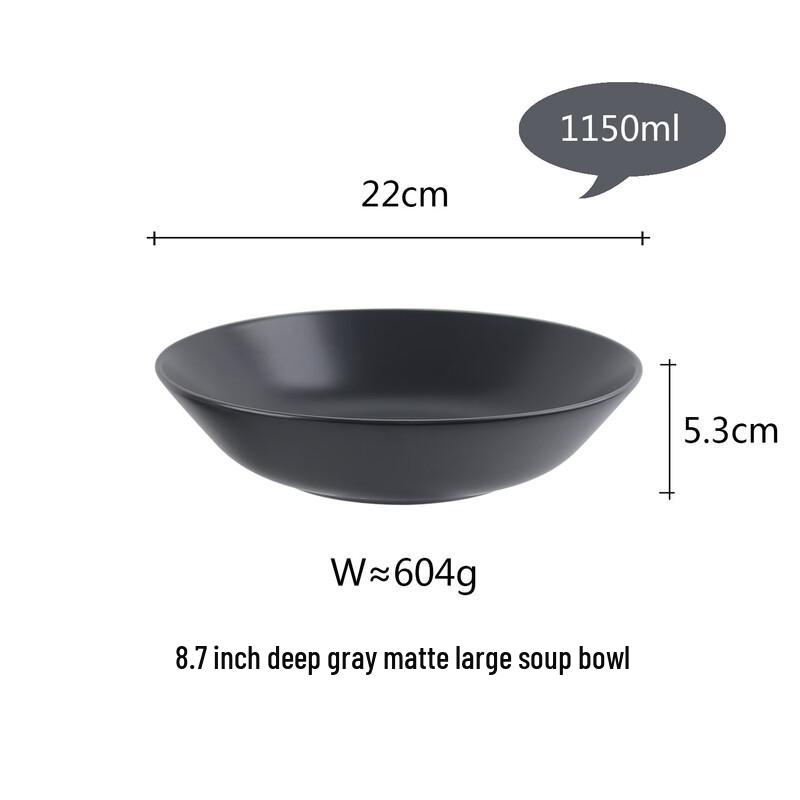 ZISIZ Simple Ceramic Dinnerware Set