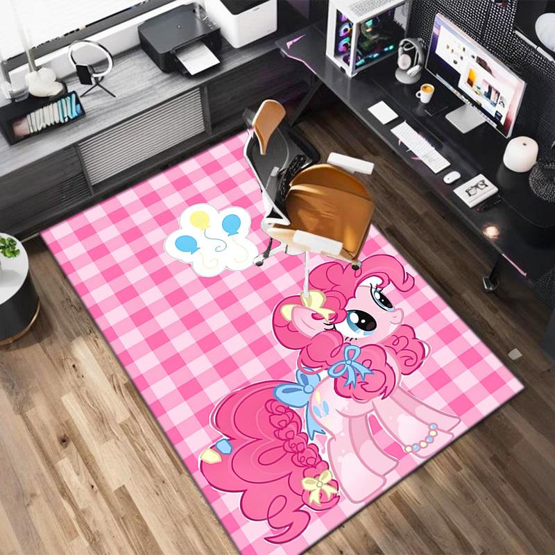 Pink Pony Carpets Suitable Room Office Bedroom Door Mats Birthday Gift Holiday Gift Cloud Balloon Rug 129 140