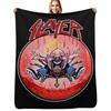 Retro-Musikband – Vintage Heavy Metal Klassiker Kuscheldecke Ultraweiche Flanell-Fleece-Decke für alle Jahreszeiten