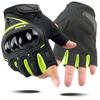 Cycling gloves motorcycle men's summer half-finger racing rider four seasons locomotive carbon fiber protective gloves