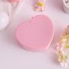 Jewelry Organizer Heart Shape Makeup Box with Mirror Cosmetic Storage Container for Earrings Rings Necklaces Display