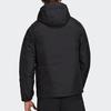 New Adidas Down Jackets Men Black GF0098