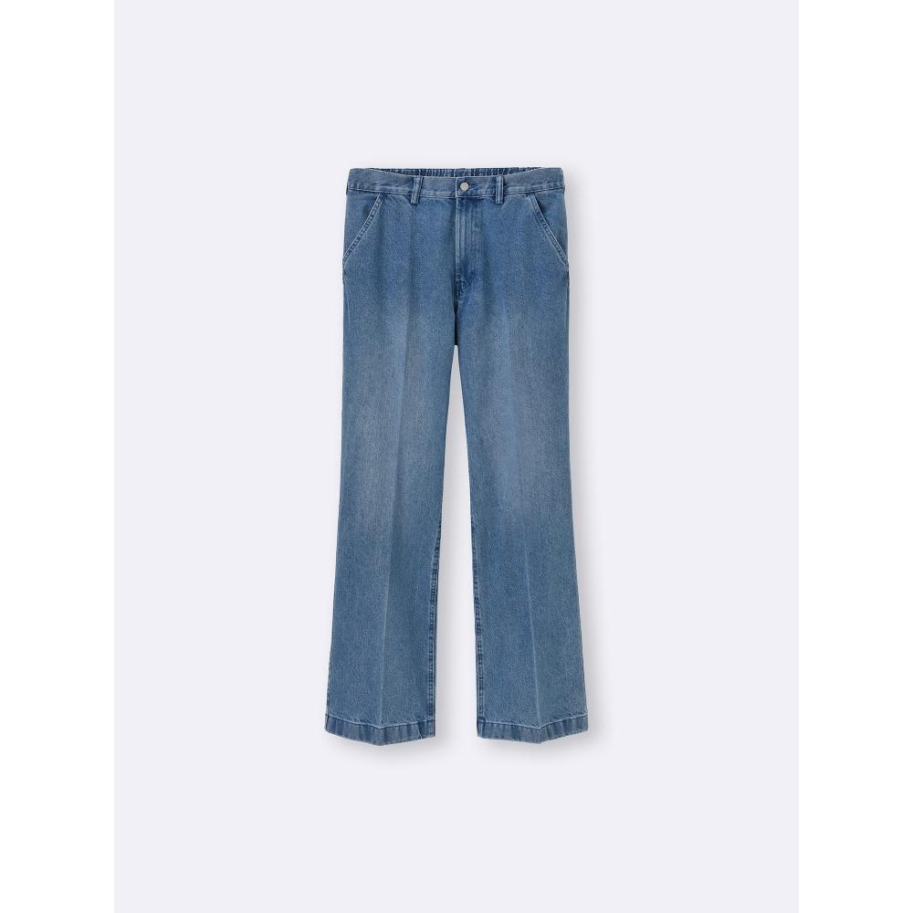 Gu By Uniqlo Flare Jeans+ec  Length 81.5 To 85.5 Cm 