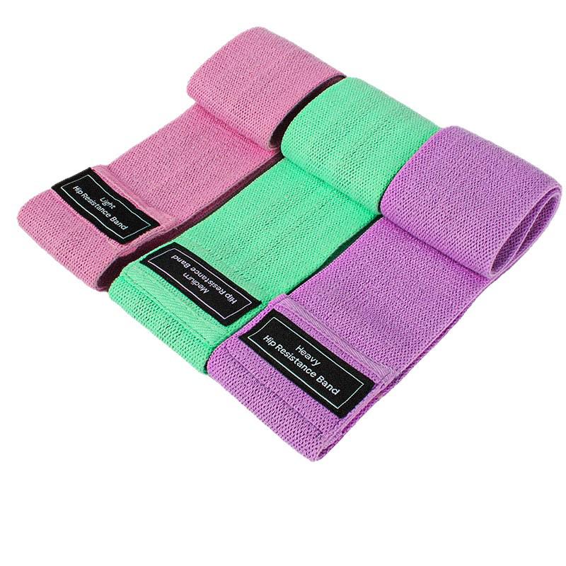 Yoga Knit Elastic Resistance Band for Beginner Leg & Hip Training