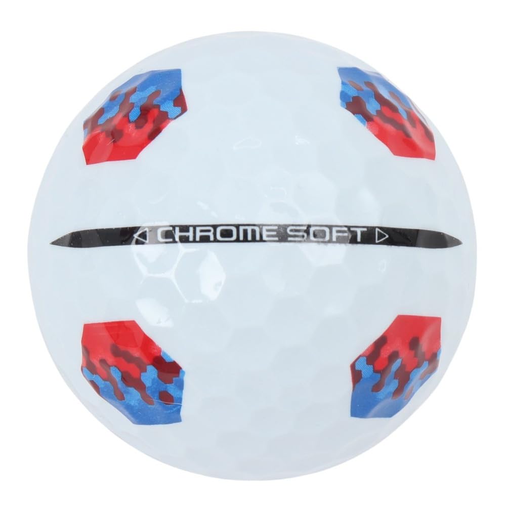 Callaway Golfballer CHROME SOFT Triple Track Baller Hvit 3 Baller BL CG CHRMSFT 24 TRPLTRK 3B PK