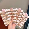 Coffee Girl Hair Band Student Small Intestine Band Hair Tie Children Hair Rope Girl Heart Cute Ponytail Headband Hair Accessories