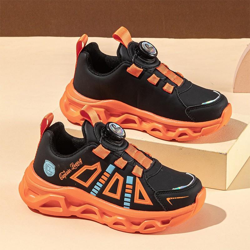 Boys Running Shoes Mesh Breathable Kids Sneakers School Sports