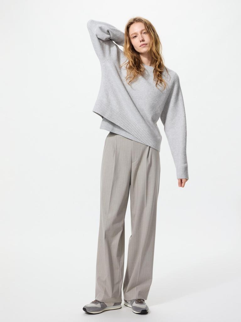 Uniqlo Japan Tuck Wide Pants Long