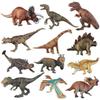 Multiple Sizes Dinosaur Model Rubber Tyrannosaurus Jurassic Dinosaur  Scene Decoration