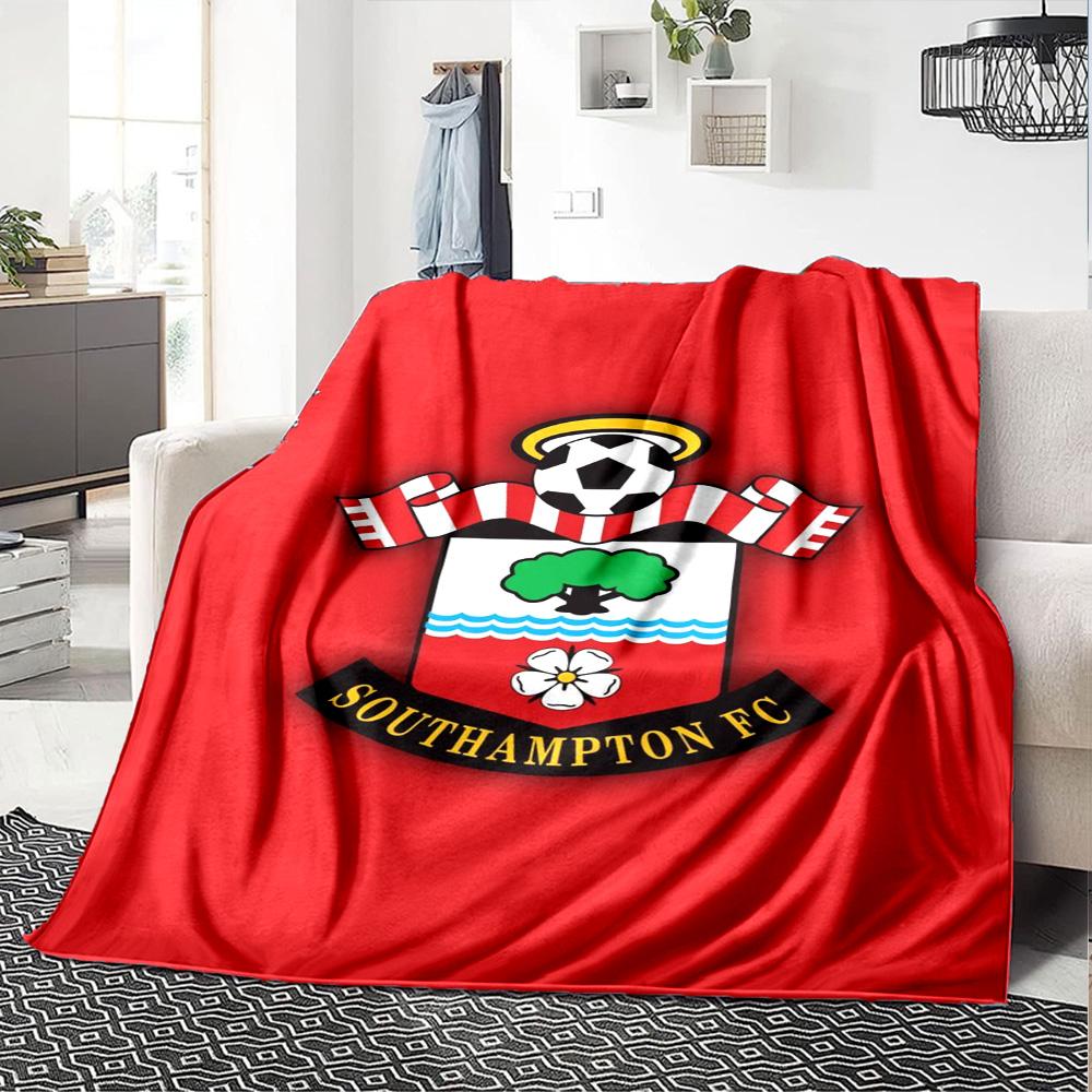 Southampton Print Flannel Blanket High Quality Warm Comfortable Cover for All Seasons Perfect for Gifts Home Decor