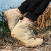 High-top Men's Hiking Shoes Plus Size 39-48 Breathable Casual Trainers Anti-slip Outdoor Sneakers for Trekking Camping