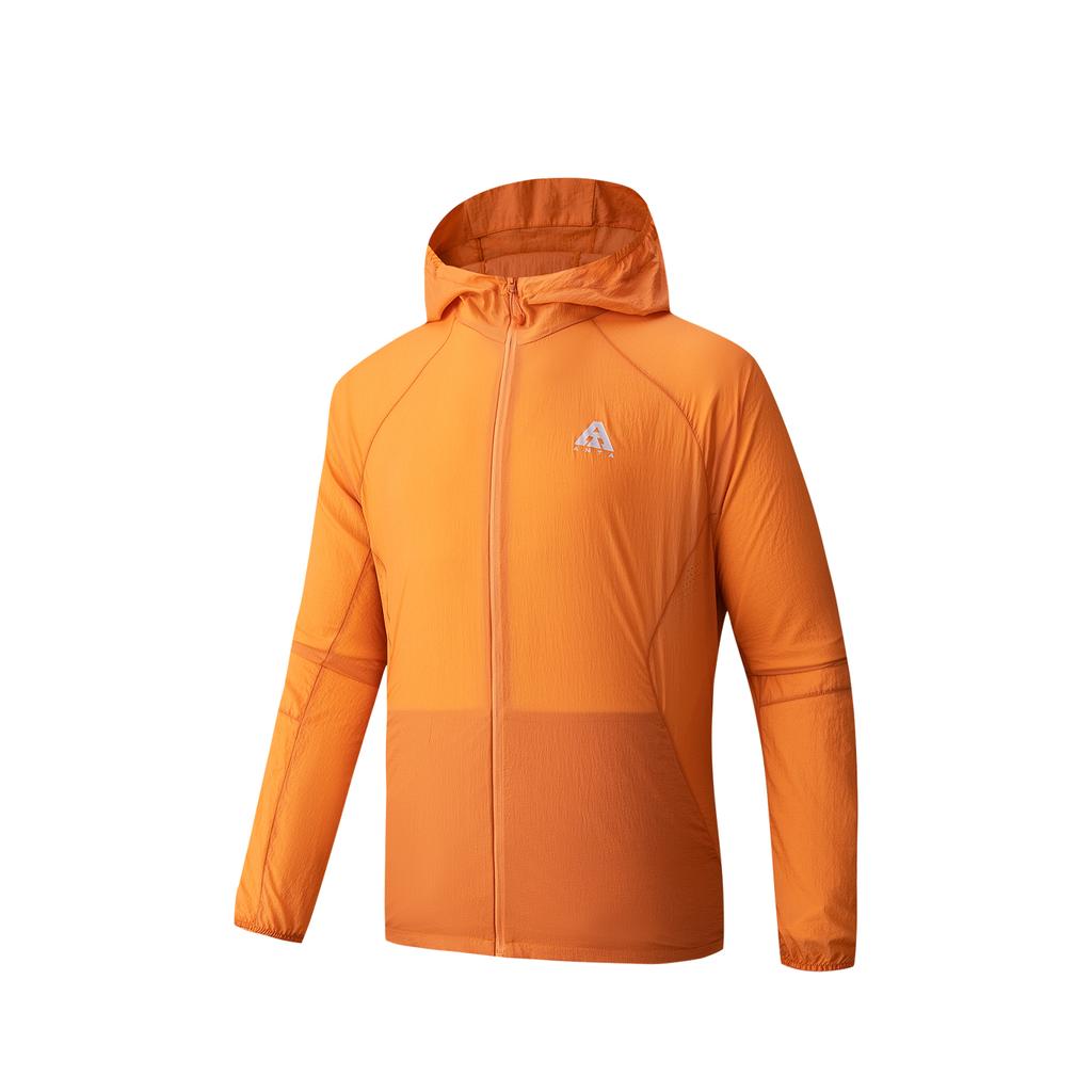 Anta Outdoors Lightweight Woven Sports Jacket Summer 2026 Unisex Jacket Fly-Flower-Orange 972626603-1