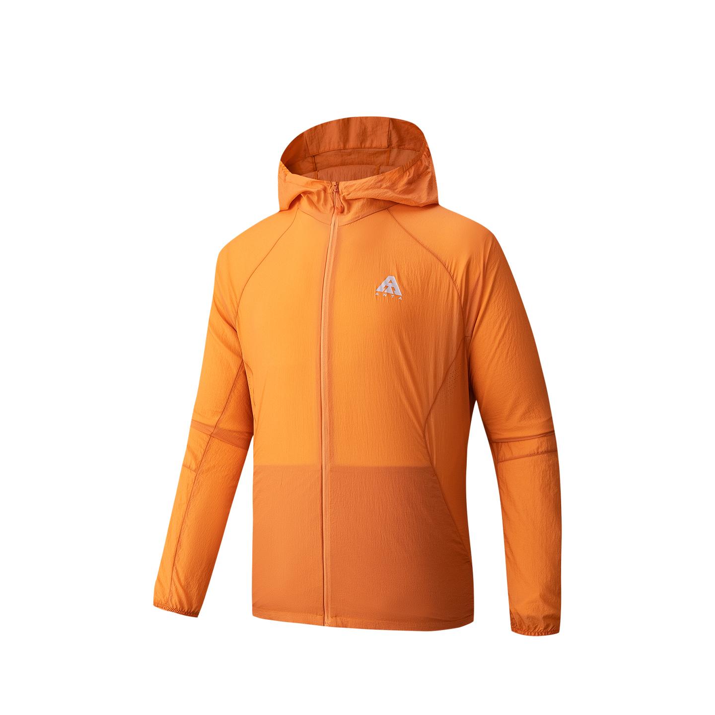 Anta Outdoors Lightweight Woven Sports Jacket Summer 2026 Unisex Jacket Fly-Flower-Orange 972626603-1