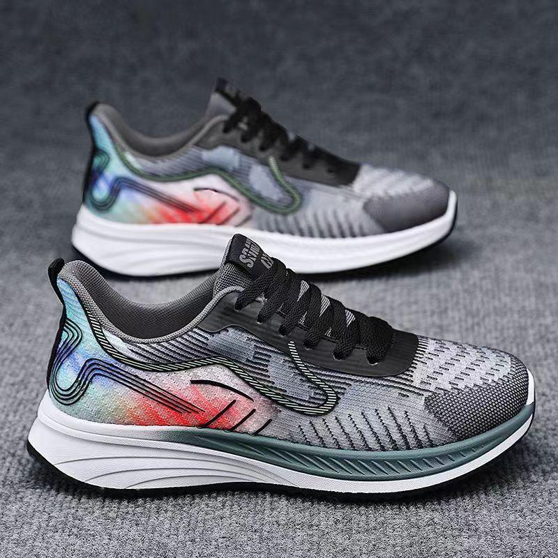 

Летняя Новинка Мужская Обувь Сетчатые Дышащие Легкие Кроссовки Мужская Мода Мягкая Подошва Беговые Повседневные Туфли для Мужчин Zapatos De Hombre 39