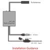Car AM/FM Radio Antenna Amplifier (Black)