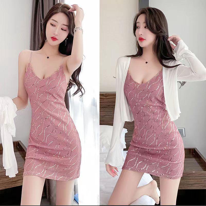 New Foreign Style Early Summer Clothes Spice Girls High-grade Dress Pure Desire Suit Suspender Skirt