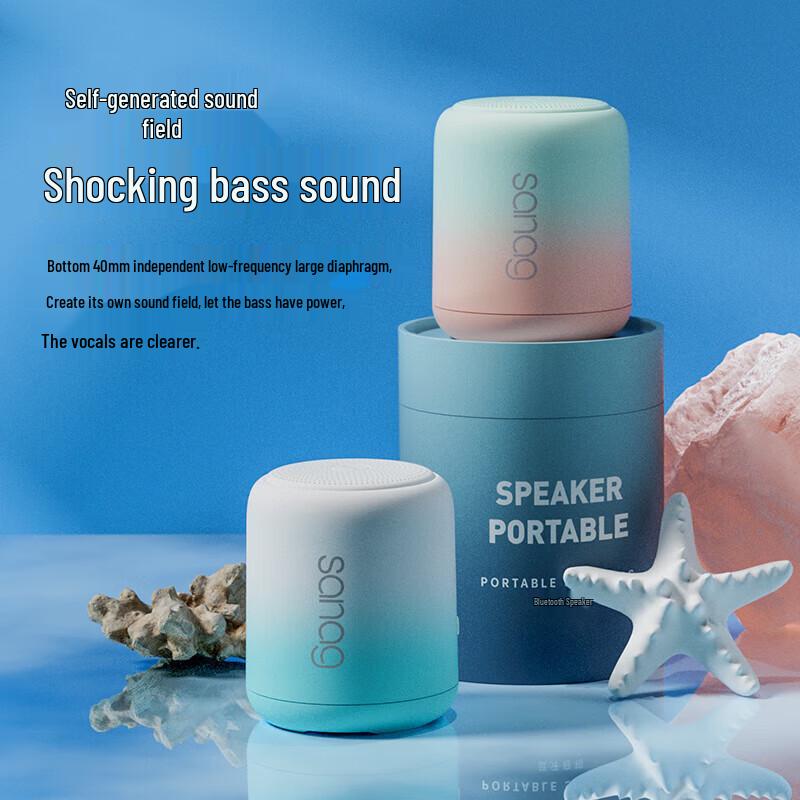 sanag X6 Portable Bluetooth Speaker CN plug (adapter included)
