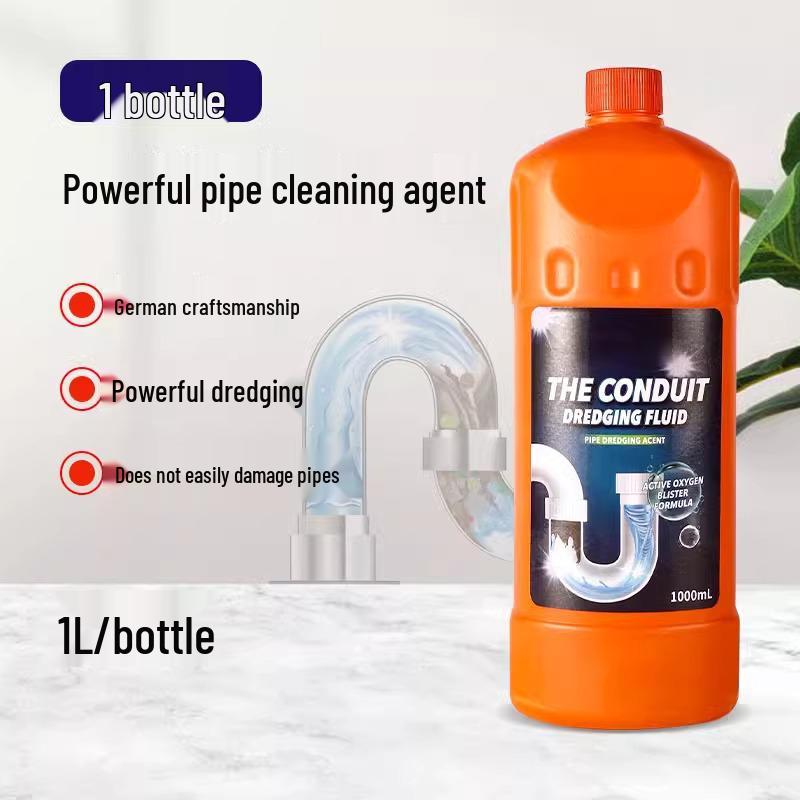 

Мощное средство для прочистки засоров: Растворяет Засоры и Дезодорирует Туалеты и Кухонные Сливы