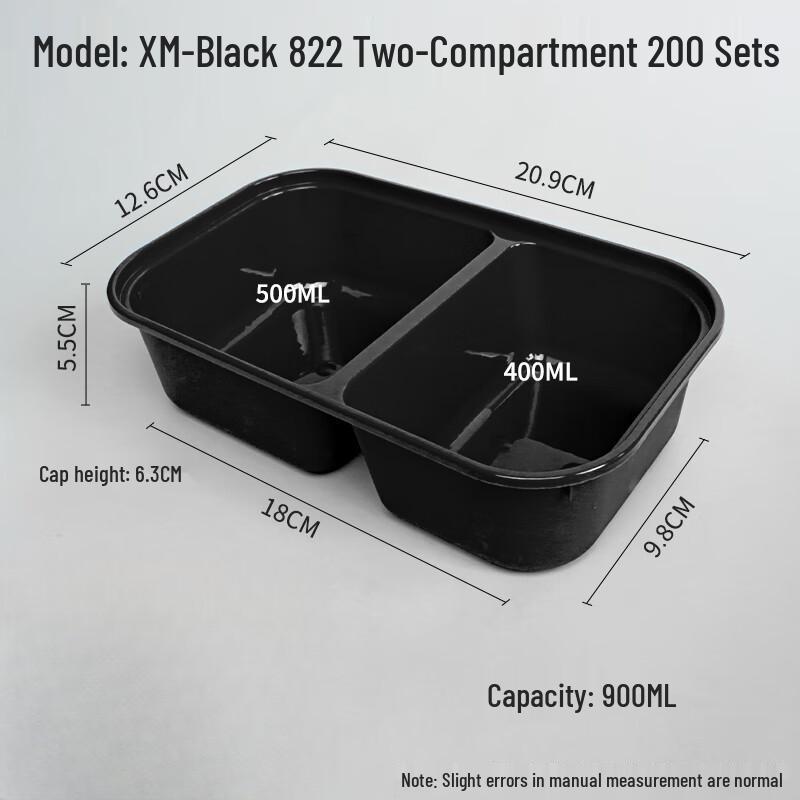 

Disposable Plastic Divided Food Containers