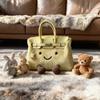 Winter 2025 New Platinum Pixie Plush Shoulder Crossbody Bag Super Cute Portable Fashion Tote Bag